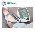 Digital BP Monitor with multiple cuff sizes, clear display, and USB or battery compatibility for accurate blood pressure monitoring.