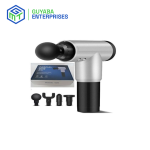 Massage Gun with multiple attachments and adjustable intensity settings for effective muscle relief and recovery.